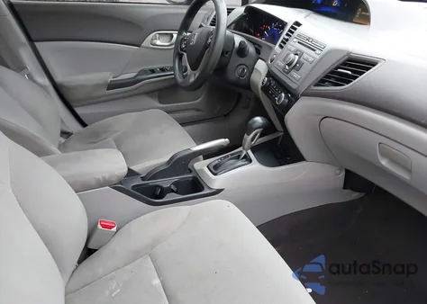 2012 Honda Civic Lx z USA, uszkodzony, nr VIN 2HGFB2F52CH565242